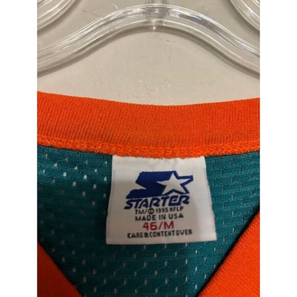 Vintage Miami Dolphins Player Issued Practice Jersey Starter 1995 Football M - Picture 3 of 6